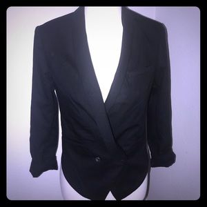 BCBGenerarion Crops Hi Lo blazer